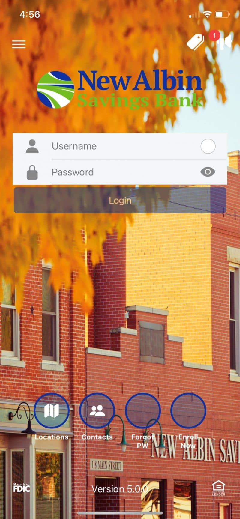 New Albin Savings Bank Mobile Banking System New Albin Savings Bank
