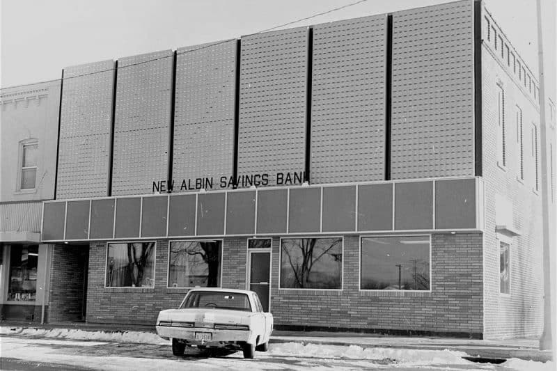 New Albin Savings Bank History Of Our Local Bank New Albin Savings Bank